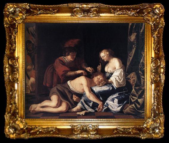 framed  COUWENBERGH, Christiaen van The Capture of Samson dg, ta009-2